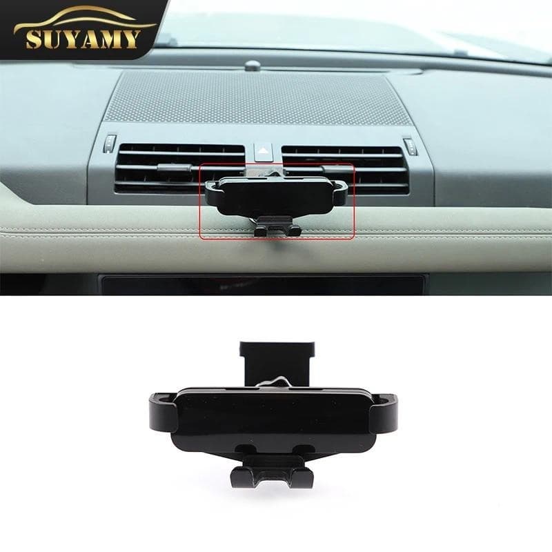 Suporte De Carro Para Telefone Móvel Clipe De Ventilação De Ar Do Navegação GPS Celular Land Rover Defender 110 20-2022p