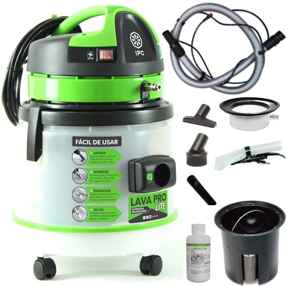 Extratora de carpete e Aspirador 27L 1200W Lava PRO Lite EP127 - IPC Soteco