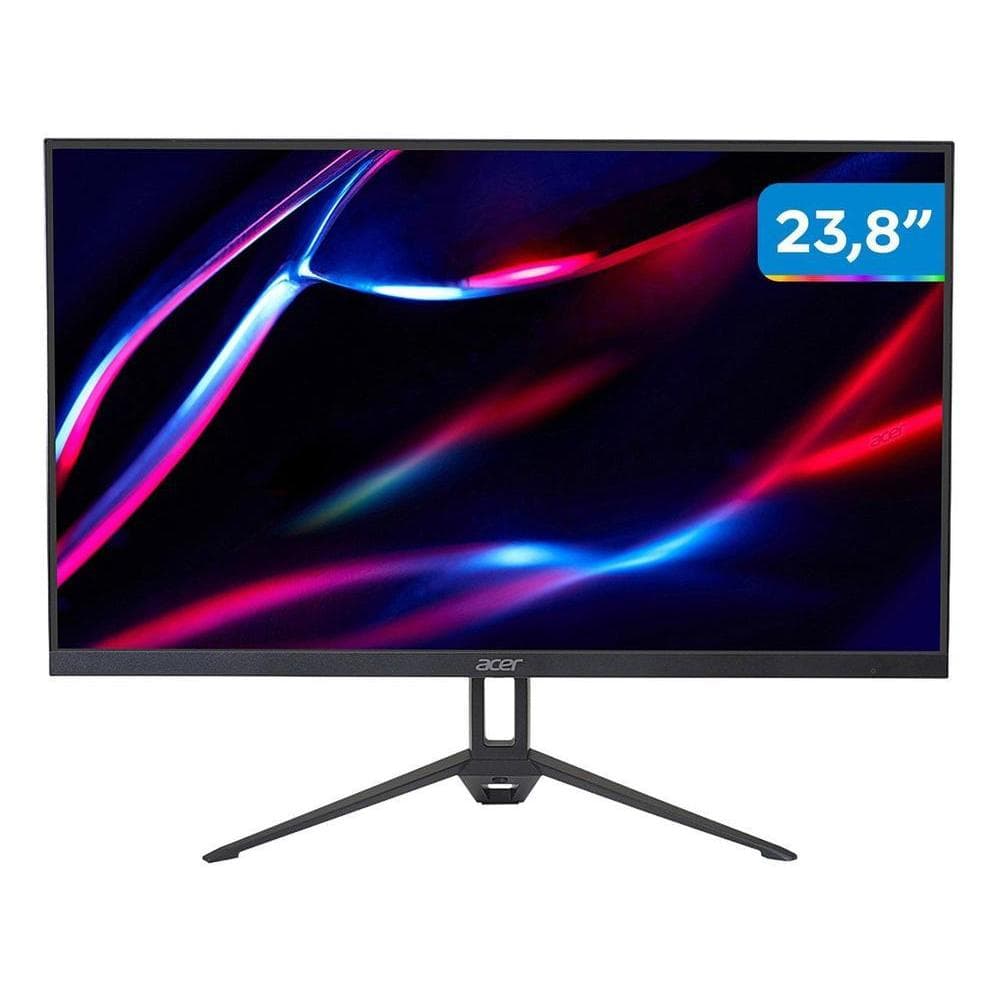 Monitor Gamer Acer KG243Y P1bip 23,8" Full HD Preto KG Nitro Series UM.QX3AA.103