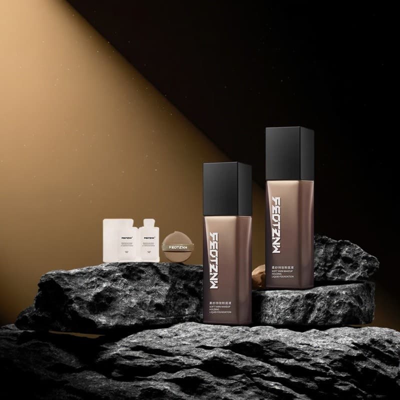 Fatini base líquida pele seca dedicada fatini base líquida creme máquina pele seca nova loja oficial genuína