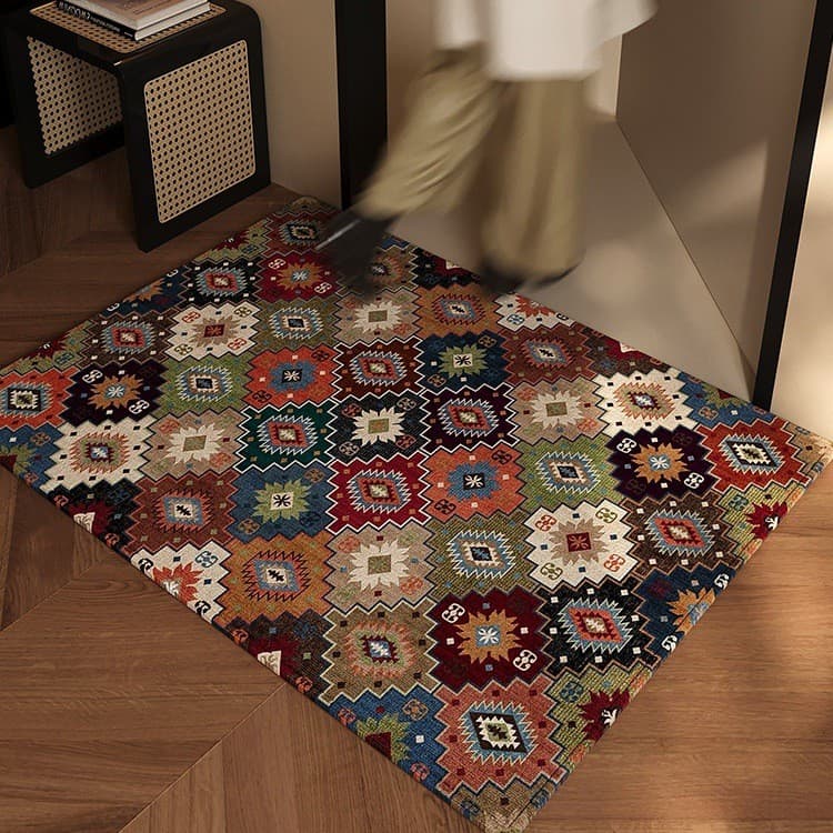 Tapete de porta de entrada avançada, tapete de porta para sala de estar, antiderrapante, entrada doméstica, novo estilo,