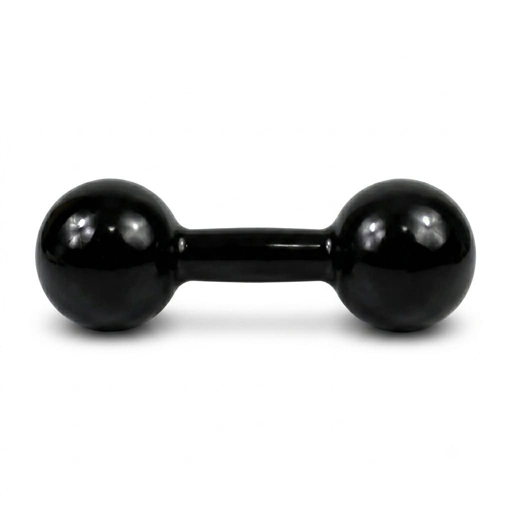 -Oferta Unidade Halter Bola 3Kg Emborrachado para Musculação Treino Funcional e Academia