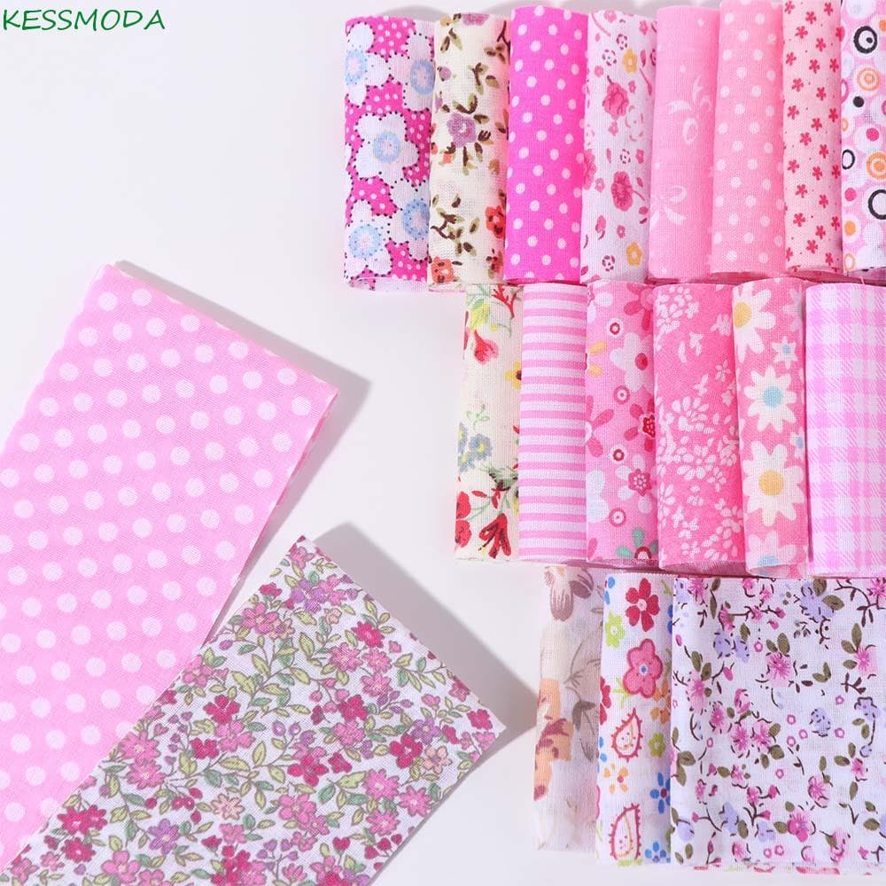 Kesselmanmoda 40 Peças De Tecido Patchwork , De Algodão Floral Estampado Colorido Em Rolo De Gelatina , Feito À Mão