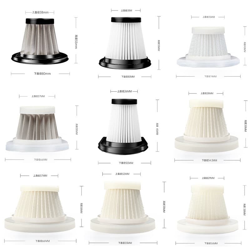 Adequado para Laibenzhigao Unlite Universal carro aspirador de pó elemento filtro malha pequeno aspirador 067