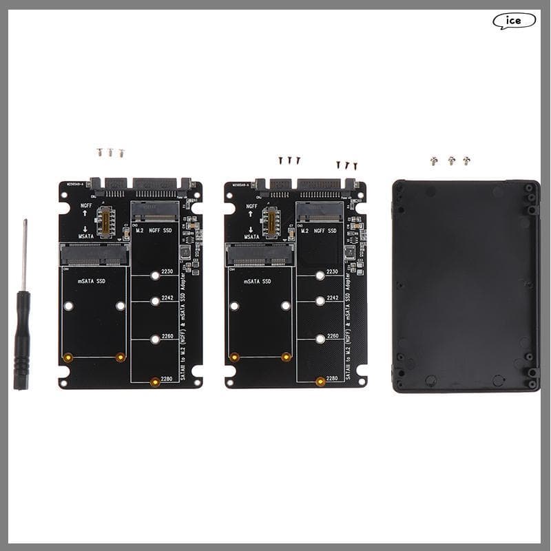 Thu NGFF Para SATA 3 Gabinete HDD Externo Adaptador MSATA SSD M . 2 Placa Adaptadora De Protocolo