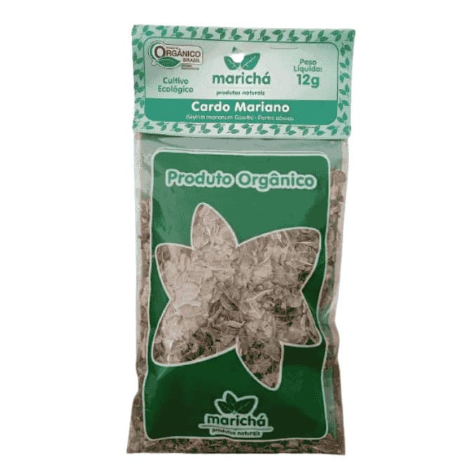 Chá Orgânico: Cardo Mariano 12g