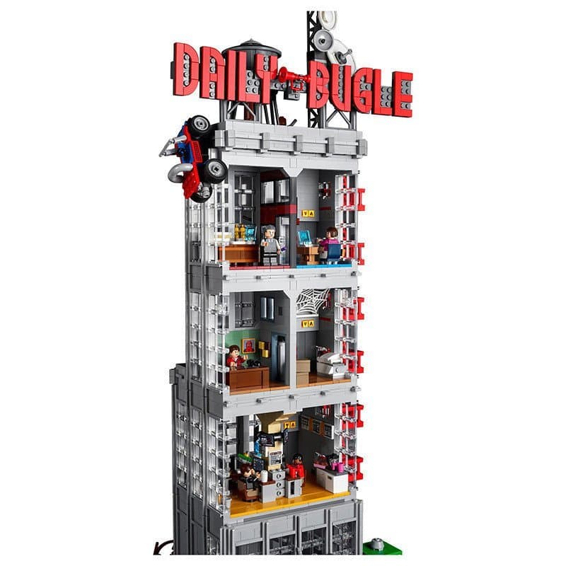 Compatível com LEGO Super Heroes 76178 Daily Bugle Building, blocos de montar grandes, brinquedo para meninos.