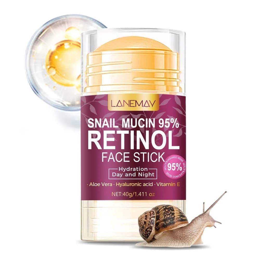 Retinol Hidratante Anti Idade Firmador Redução De Rugas Reparação Diária Caracol Cuidados Diários Com A Pele