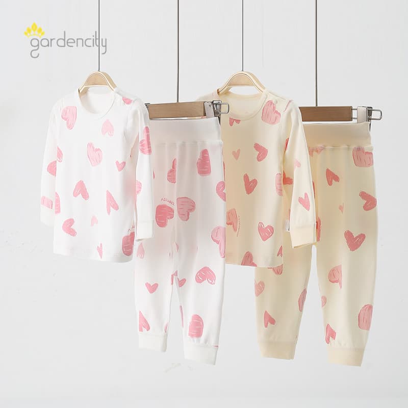 Bebê bebê outono roupas calças compridas Mo algodão primavera outono quatro estações menina bebê casa roupas menina mead