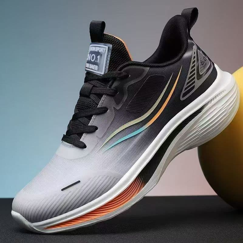 Tênis de corrida super leves com sola respirável e leve, tênis esportivo casual com malha, nova coleção primavera 2026, 