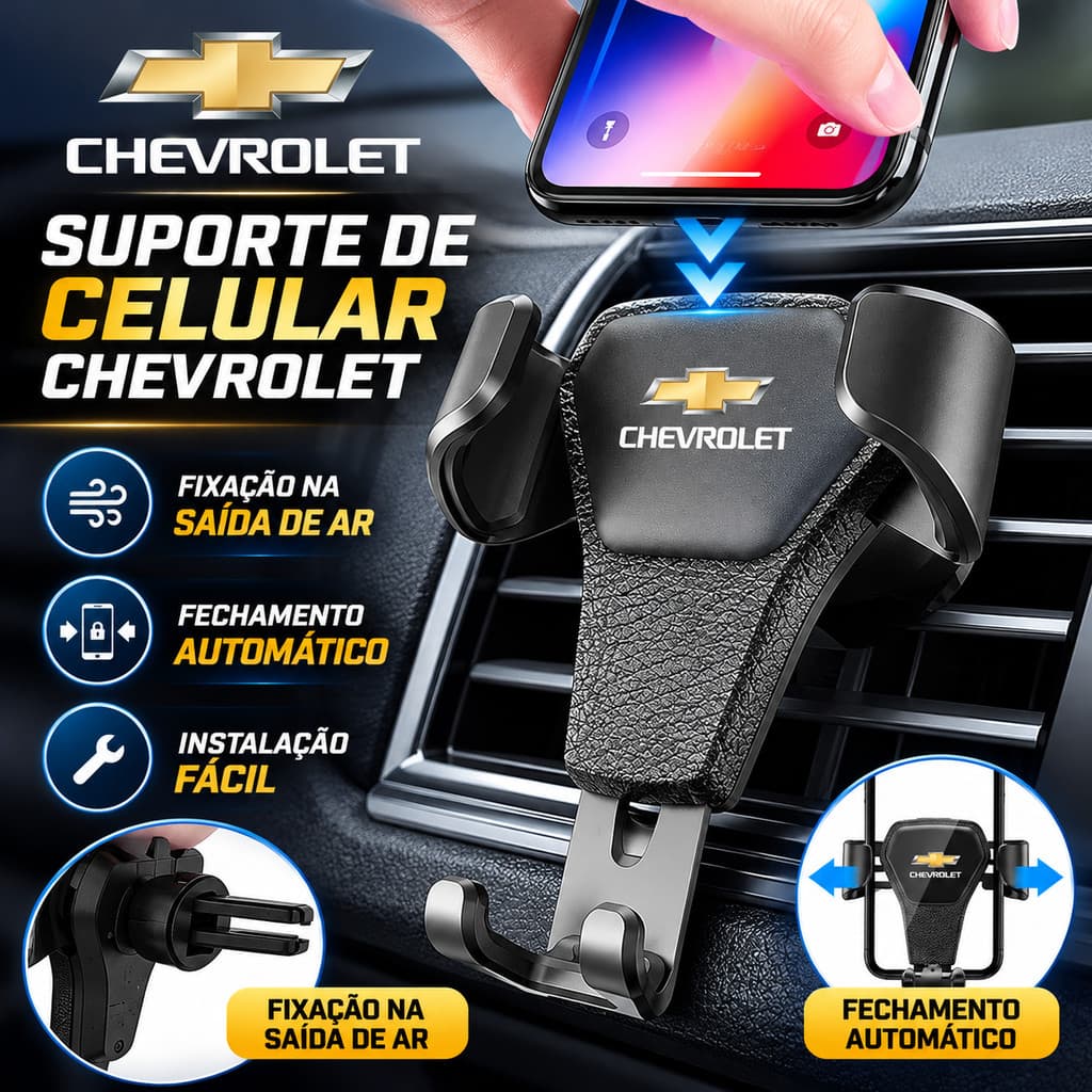 Adesivo De Carro Gravidade Suporte Do Telefone Clipe De Ventilação De Ar De Celular Para Chevrolet Groove Volt Lacetti T
