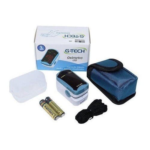 Oxímetro Dedo Digital Original Medidor De Saturação De Oxigênio NF Garantia de 1 Ano - Gtech