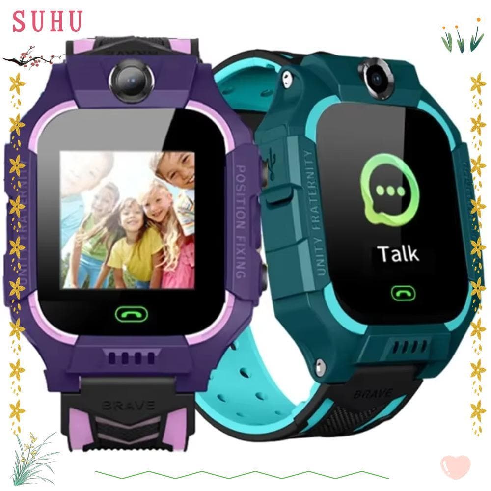 SUHU Relógios Infantis , Com Sistema De Posicionamento Cartão Sim Smartwatch Infantil , Relógio Multifuncional Para Tele