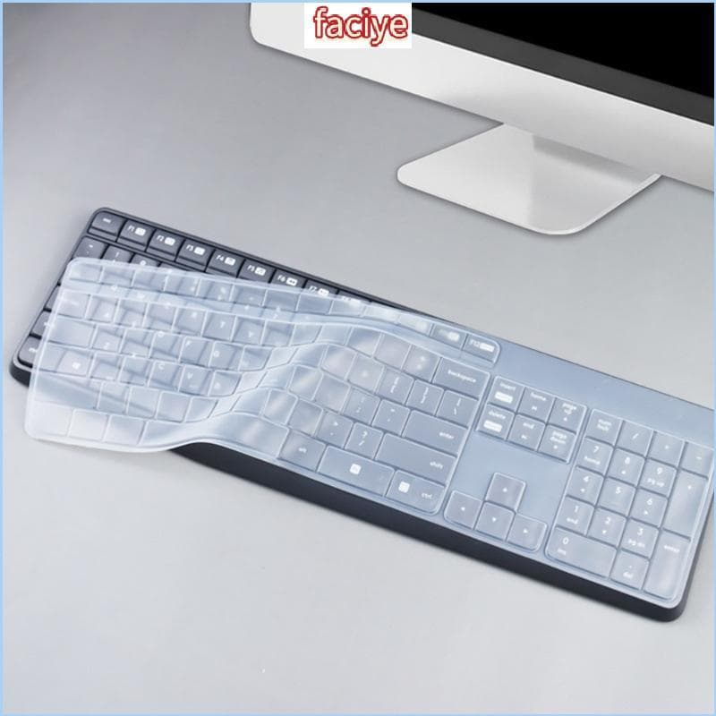 Capa Teclado Silicone À Prova D FCY Para K235 K375 MK235 MK315 Protetores Teclados Mecânicos Pele