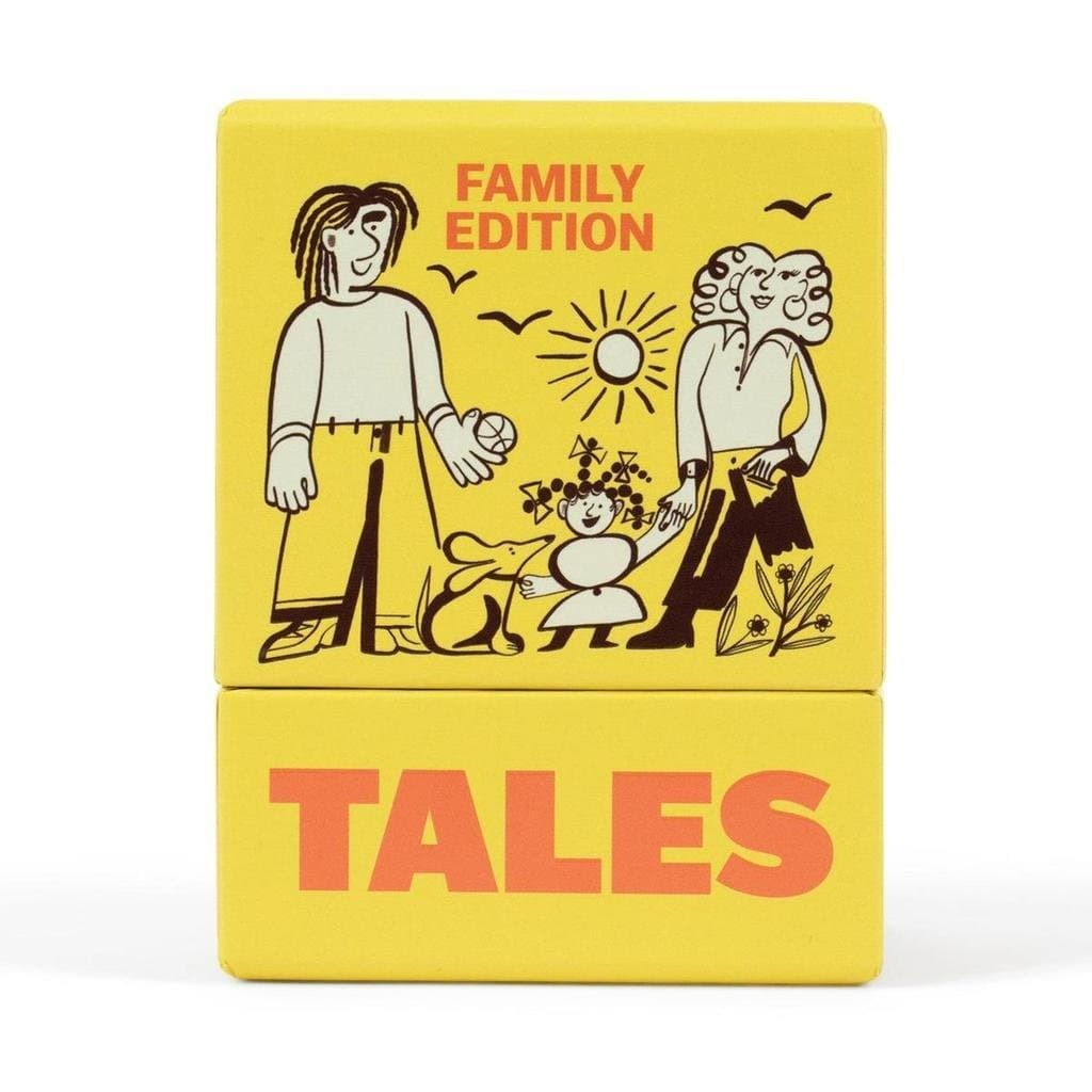 TALES Family Edition - 150 cartas de conversação, adequadas para jogos em família, jantares e encontros - perfeitas para