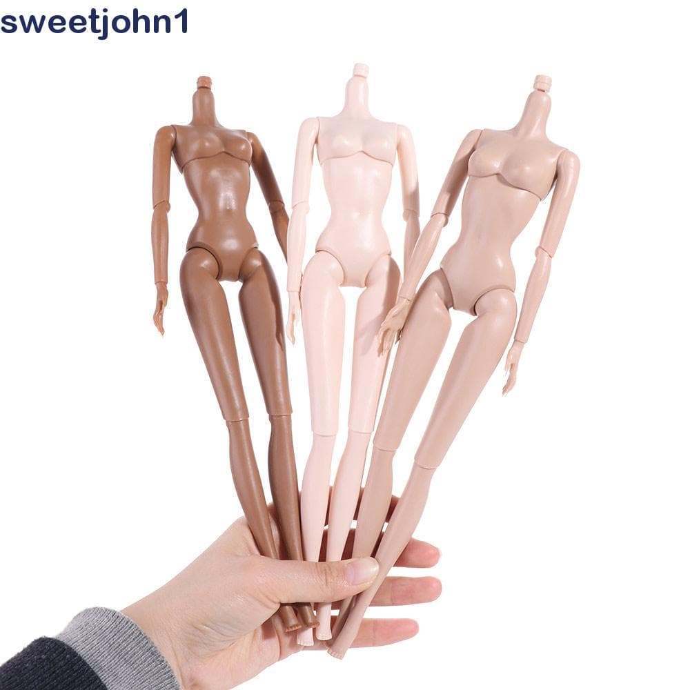 SWEETJOHN1 Bonecas BJD Nuas Articuladas , Boneca 1/6 Sólida Super Modelo , 11 Articulações , 30cm , Corpo De Figura Móve