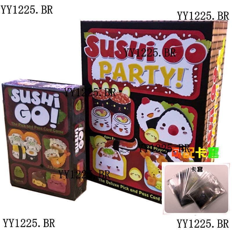 [Jogo 69] sushigo!Sushi cão festa jogo de tabuleiro crianças educacional pai-filho brinquedos festa de família lazer jog