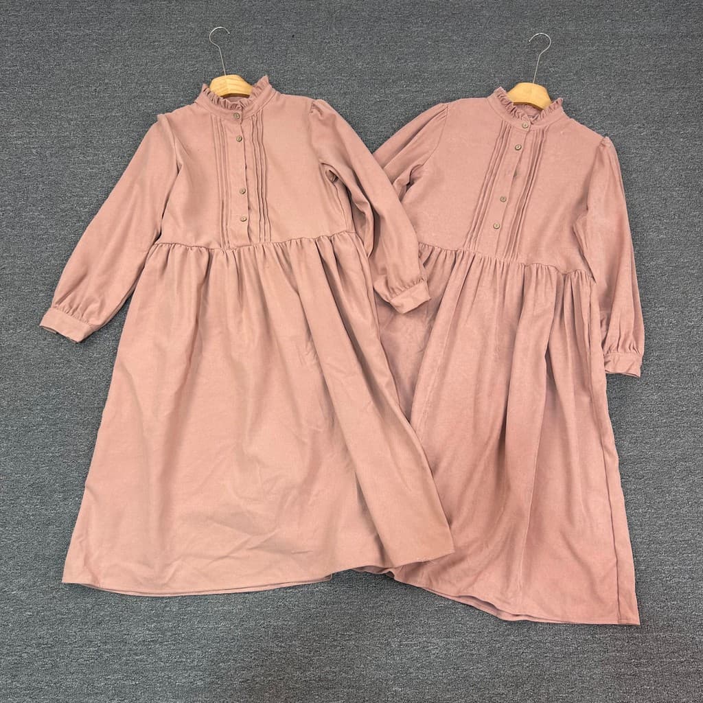 K5007 Mori vestido novo estilo francês Retro órgão plissado saia de comprimento médio gola alta camisa vestido feminino