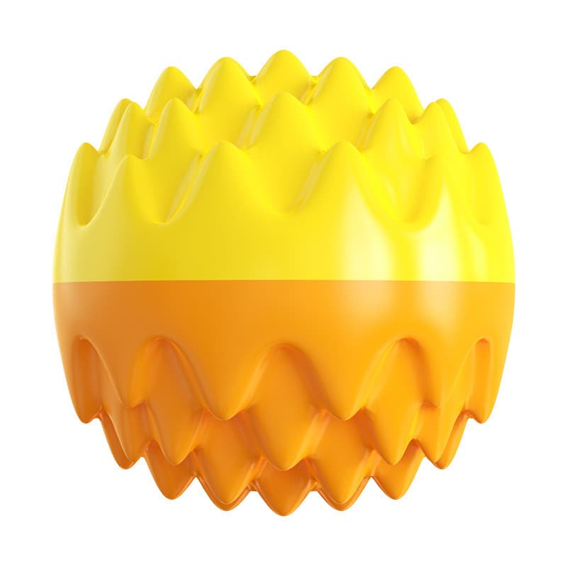 Bola Molar para cachorro, brinquedo com som para animais de estimação, brinquedo para limpeza de dentes, bola de treinam