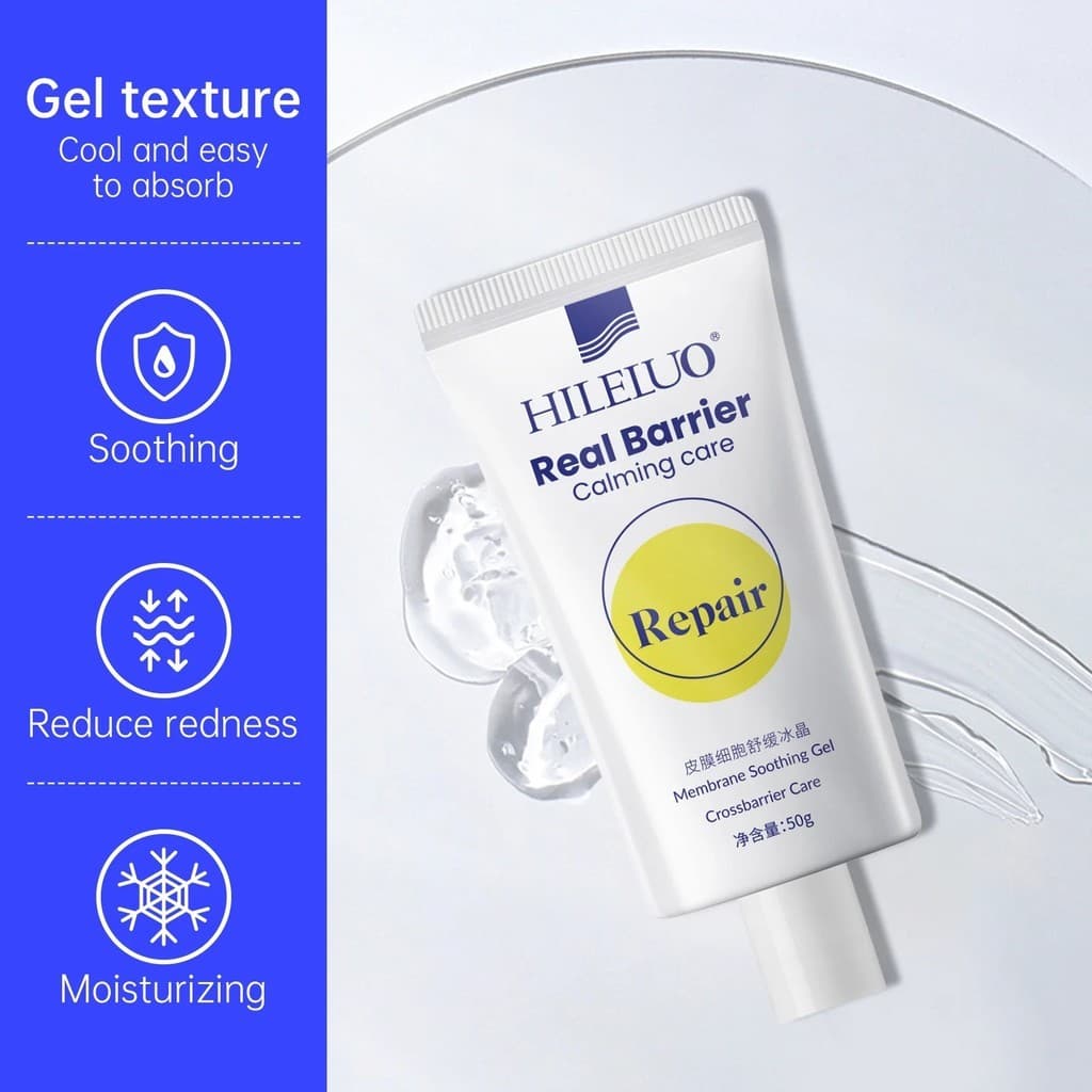 Conjunto De Protetor Solar HILELUO Com 2 Protetores Solares Sheer Glow Fps 50 E Membrana Para Cuidados Diários