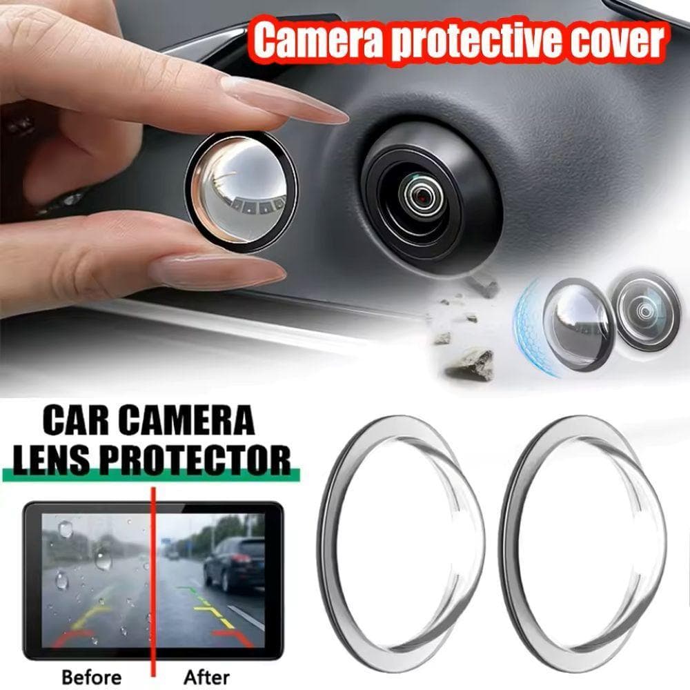 2/4/6/8/10PCS Protetor De Lente De Câmera De Carro Avançado Scratch Vista Traseira Capa Backup Anti Arranhões À Prova D'