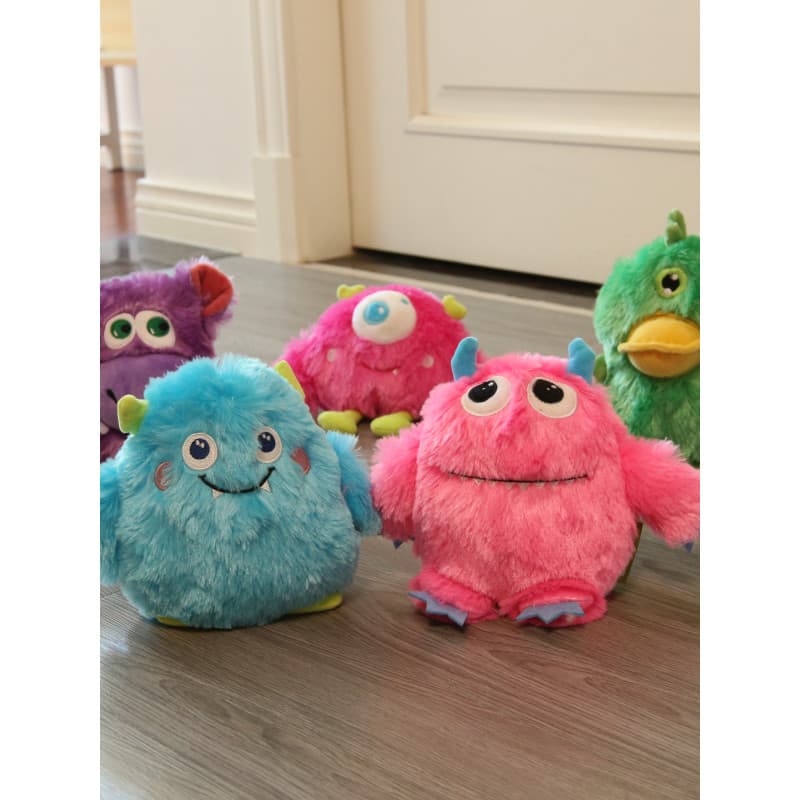 Brinquedo para cachorro voz pelúcia pequeno monstro série Bichon Teddy Corgi brinquedo para animais de estimação de tama