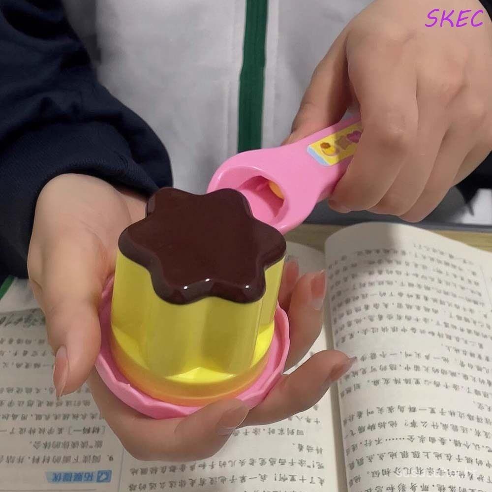 Brinquedo de pudim de morango SKEC, brinquedo educativo para crianças, brinquedo doméstico de estilo japonês.