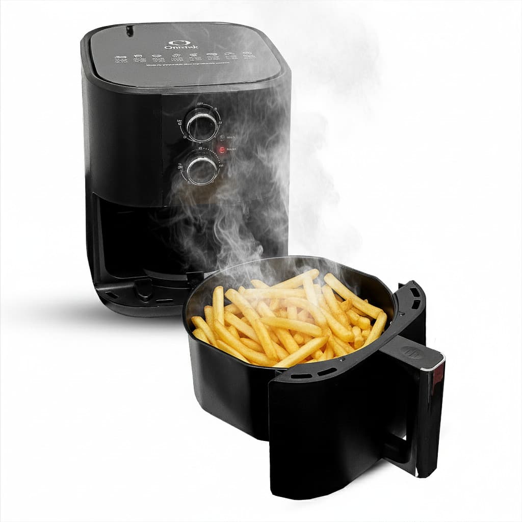 Air Fryer 3,7L Ar  Fritadeira Grande Quente Sem Óleo 1200w Antiaderente  Capacidade 1200w 110/220v