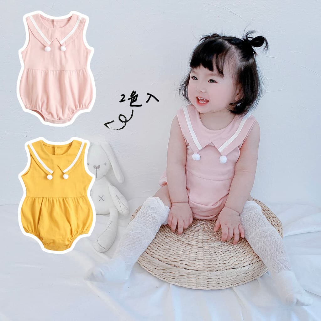 Roupas de bebê roupas de bebê versão coreana roupas de bebê menina verão macacão de algodão puro macacão ins macacã