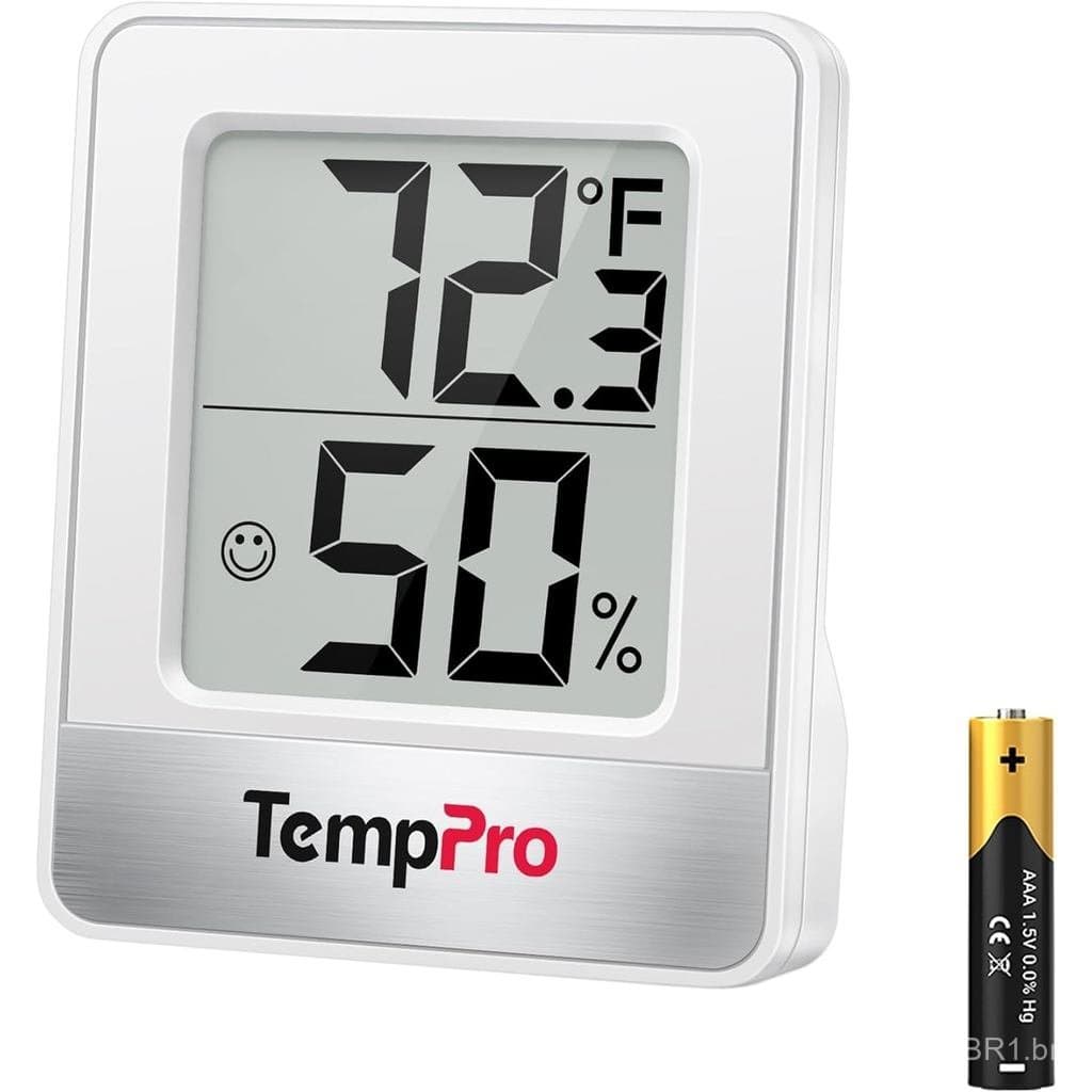 Termômetro Higrômetro Digital TempPro TP49 para Ambientes Internos, Termômetro Interno com Monitor de Temperatura e Umid