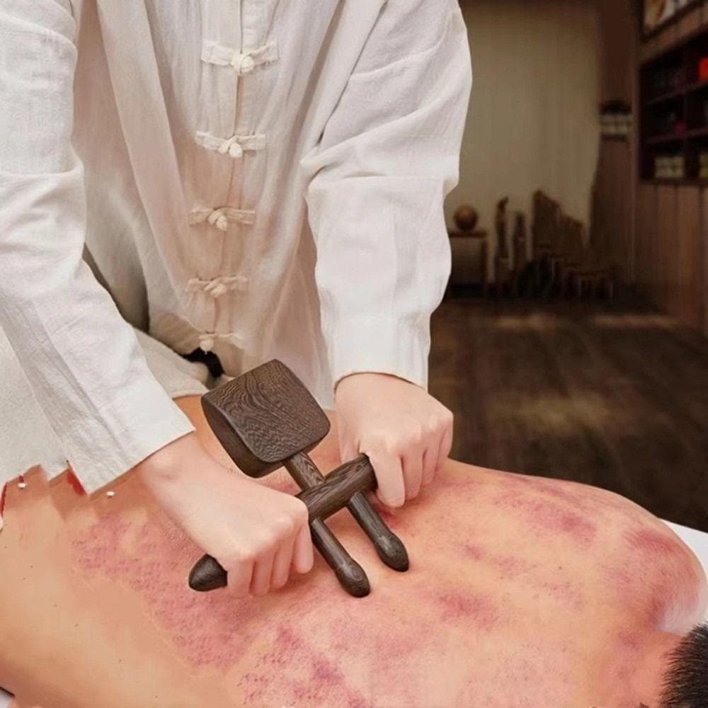 Raspador FIWICKA Gua Sha , Ferramenta De Massagem De Relaxamento Muscular Sólido , Massageador Traseiro Durável Portátil