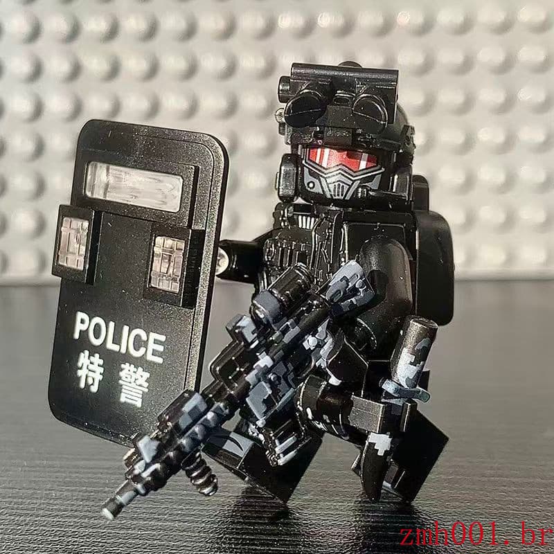 150Peças Bloco de Montar figura de ação militar boneco militar Craft Brinquedo educativos presente Compatível lego