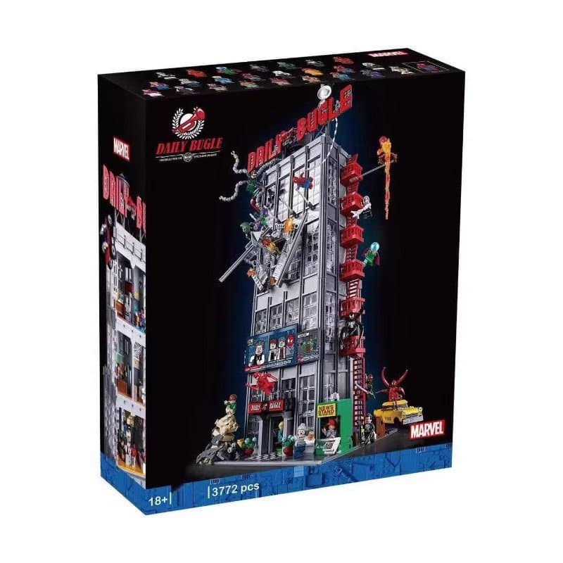 Compatível com LEGO 76178 Marvel Avengers Daily Bugle, brinquedo de blocos de montar para meninos.