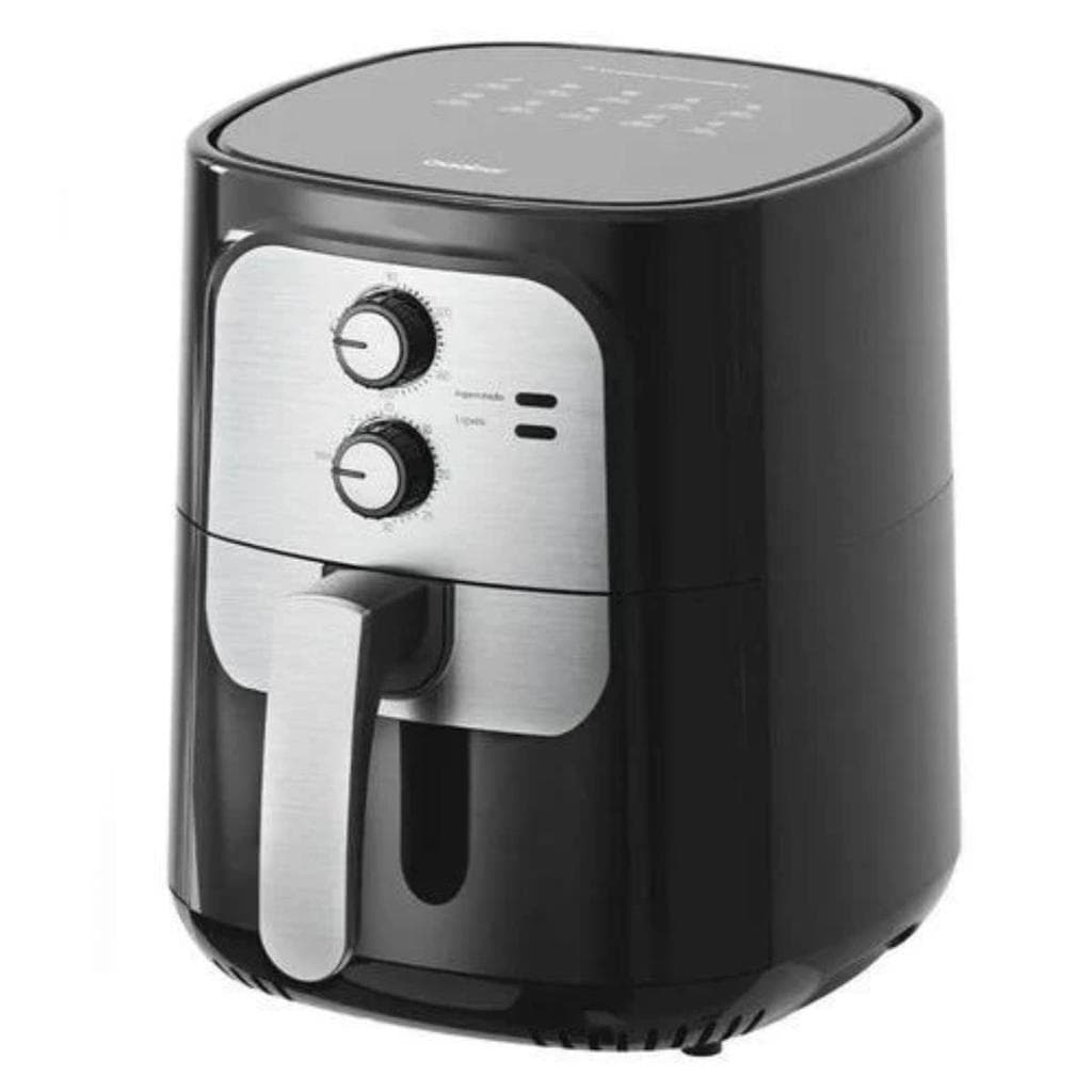 Air Fryer Gaabor 5,5L Vintage Inox Fritadeira Sem Óleo
