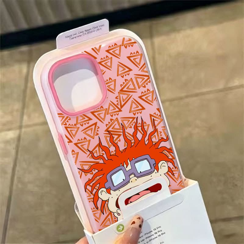 Silicone macio fosco Capinha para iPhone 18/17/16/15/14/13 Pro Max Normal Capinha de celular Soldadinho Travesso