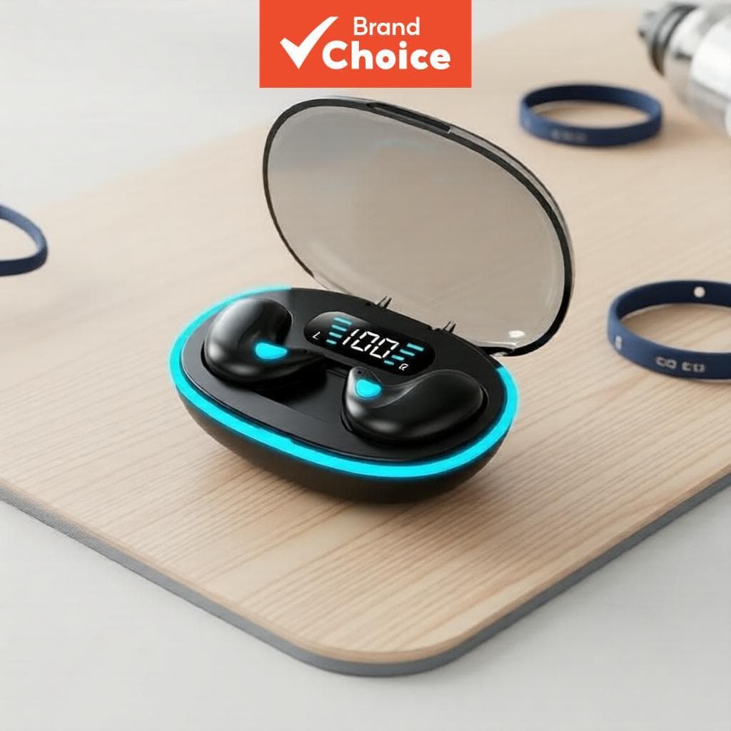 SPRISE X55 Fones de ouvido TWS Fones de ouvido invisíveis para dormir Fones de ouvido Bluetooth 5.3 Fones de ouvido em