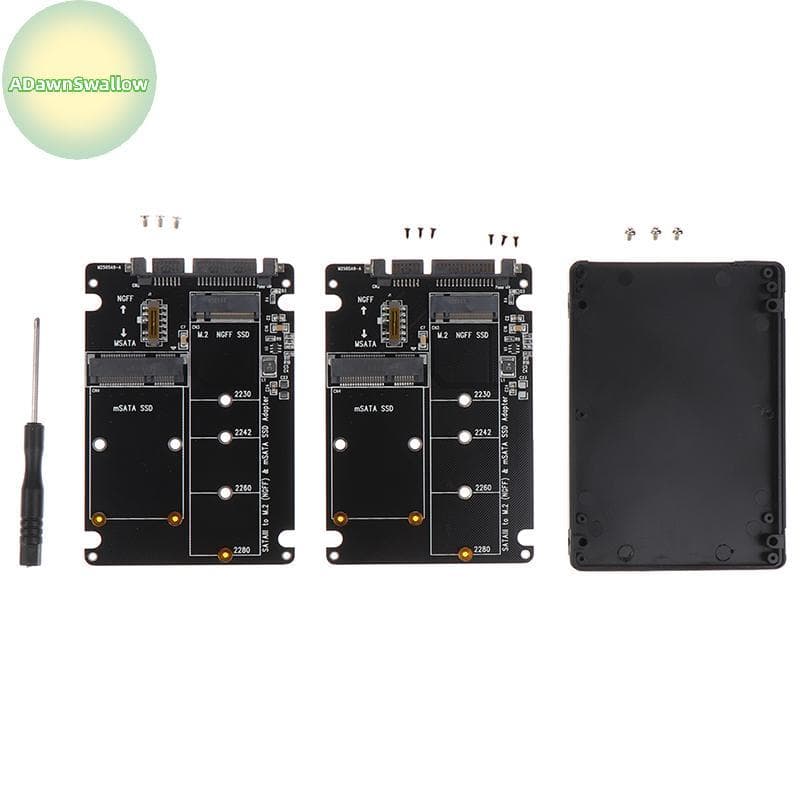ADS NGFF Para SATA 3 Gabinete HDD Externo Adaptador MSATA SSD M . 2 Placa Adaptadora De Protocolo BR