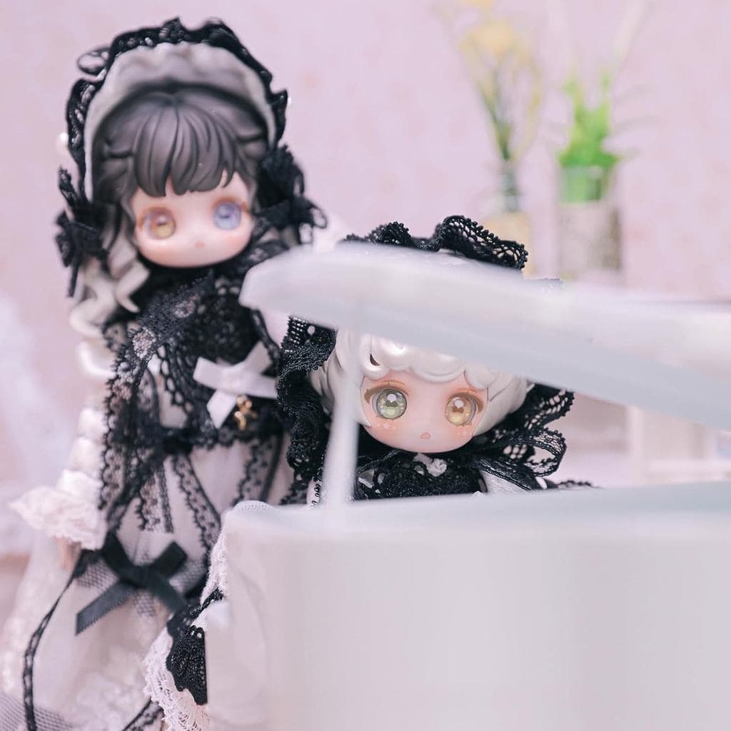 Série Tesouros Vintage, Boneca Articulada de 7 Polegadas, BJD Caixa Surpresa 1 Peça (1 de 10 Estilos Possíveis), Bonecas