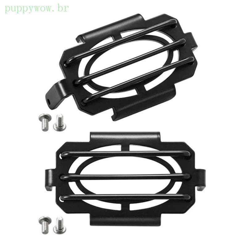 PUP Moto Modificado Acessórios Motocicleta LED Protetores Luz Nevoeiro