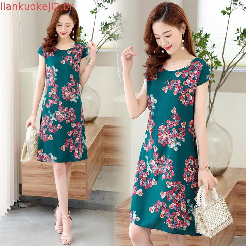 50-60 vestidos finos vestidos plus size vestidos de meia-idade e idosos novos baixos femininos elegantes de se