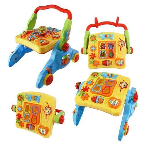 Andador Didático 4 Em 1 Com Som Funcionalidade Interativa Estimulacao Bebes Aprendizado
