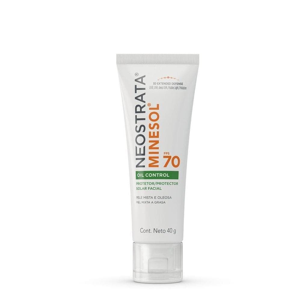Protetor Solar Facial Neostrata Minesol Oil Control Sem Cor FPS70 40g