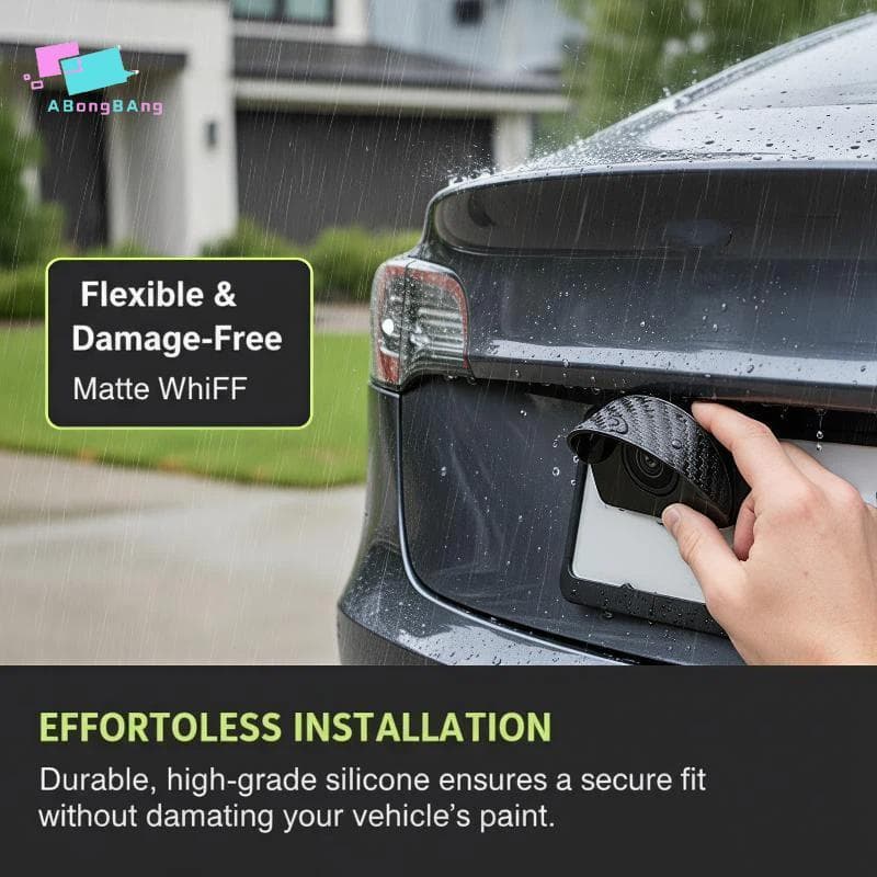 Abongbanghn Câmera De Visão Traseira Do Carro Capa De Viseira De Chuva À Prova Dwaterproof Água Anti-Nevoeiro Sun Sombra
