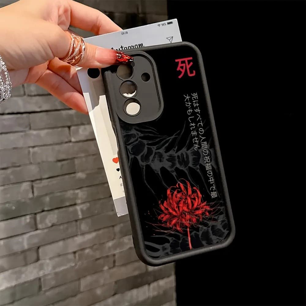 Capa para celular: Capa para celular inspirada no anime Tokyo Ghoul, campeã de vendas, compatível com Samsung Galaxy A26