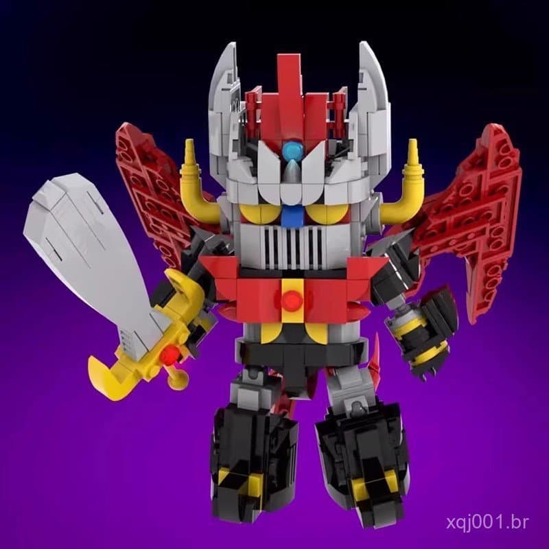 Blocos de montar MOC compatíveis com Lego SD Ironclad Multifuncional Hero Demon, conjunto de pequenas peças Caesar, brin