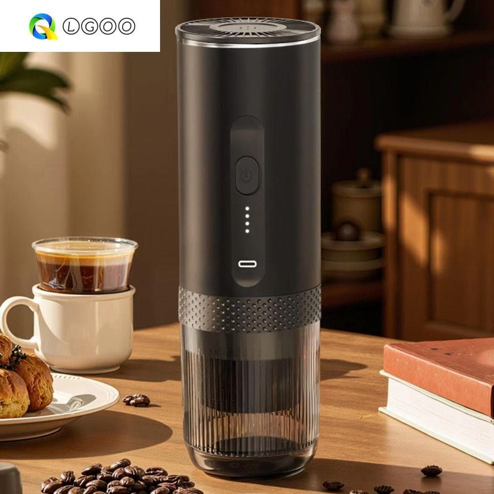 Café Expresso Portátil LGOO | Cafeteira Elétrica Com Autoaquecimento De 20 Bar , 2 Em 1