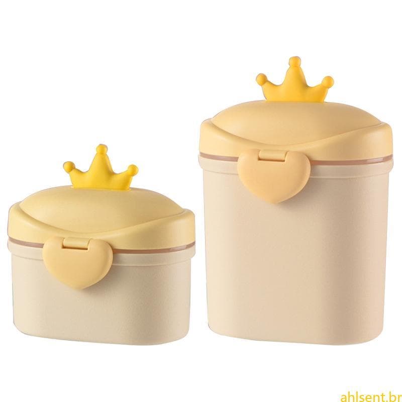Caixa De Armazenamento Portátil Para Bebês , Dispensador De Fórmula BPA , Desenho Animado , Leite Em Pó Infantil , Copo 