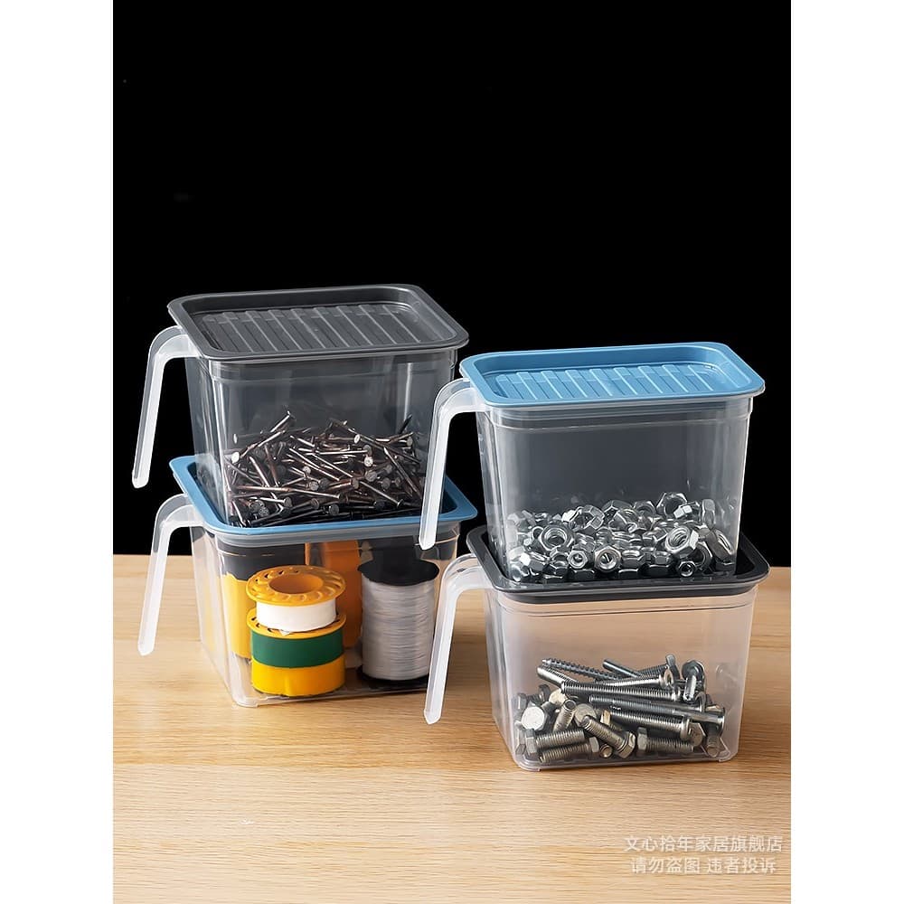 Caixa de armazenamento de parafusos, peças de Hardware, caixa de ferramentas, parafuso, broca de unha, faca CNC, caixa d