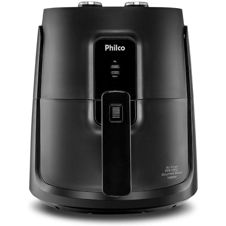 Fritadeira Elétrica sem óleo/Air Fryer PFR15PG Preto 4,3L com Timer 220v