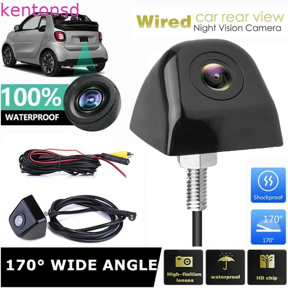 Câmera De Veículo À Prova D'água CCD HD Visão Noturna Automóveis Auto Vista Traseira Do Carro